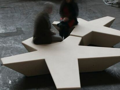 Banca<i> Flor</i>, diseñada por Tuñón y Mansilla.