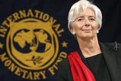 La directora gerente del FMI, Christine Lagarde, en Tokio el pasado mes de noviembre.