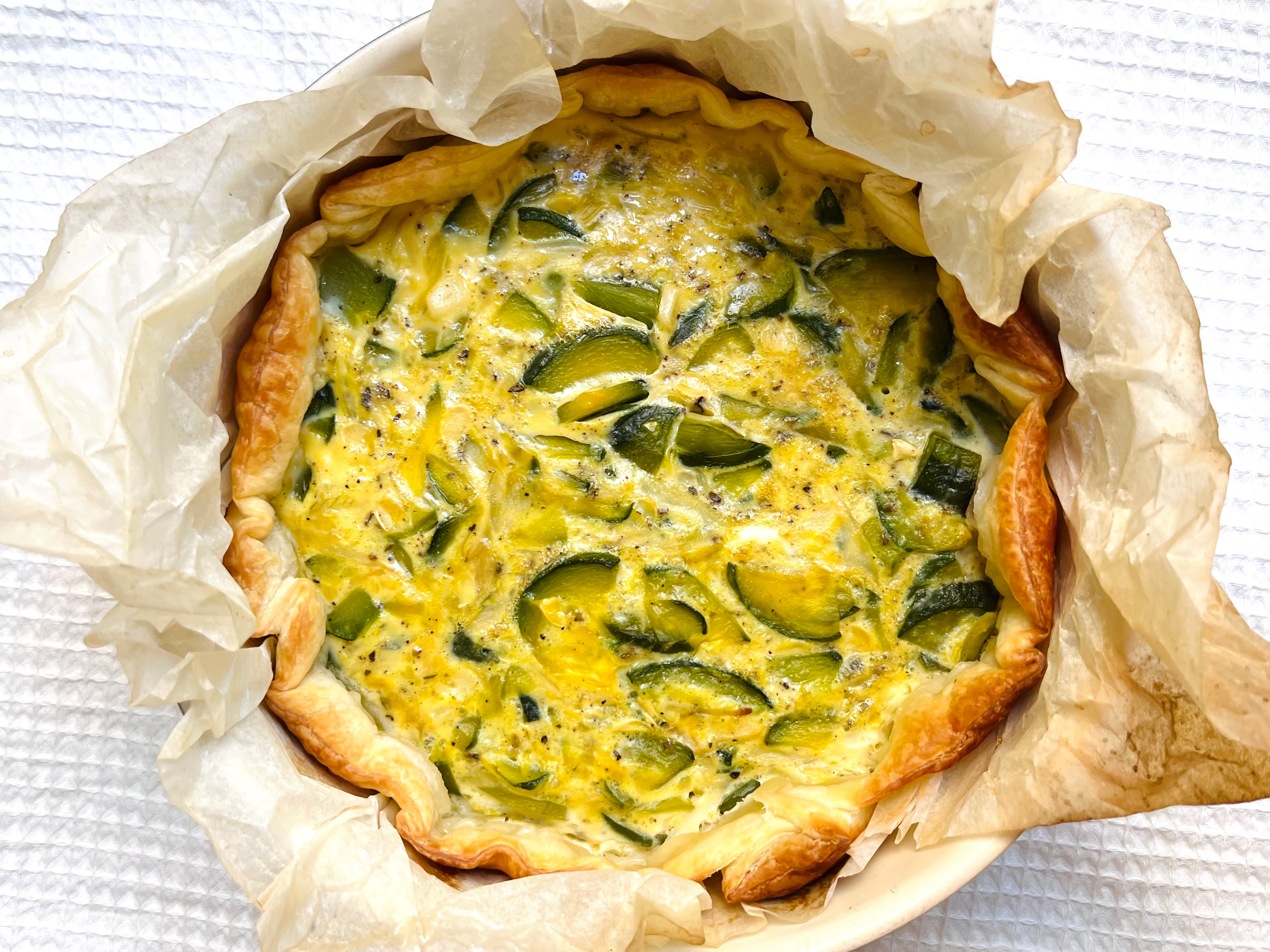 Quiche de calabacín