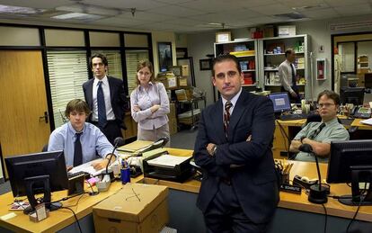 Algunos de los protagonistas de 'The Office'.