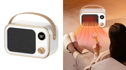 small electric heater discounted at leroy merlin