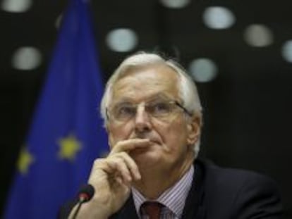 El comisario europeo de Mercado Interior, Michel Barnier