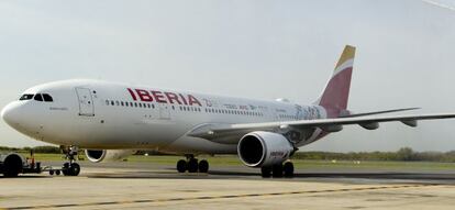 Avión de Iberia.