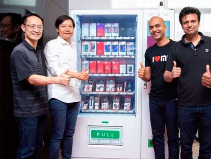 Xiaomi comenzará a vender sus móviles en máquinas de Vending