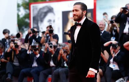 Jake Gyllenhaal arriba a la sessió de gala de la pel·lícula que protagonitza al Festival de Venècia.