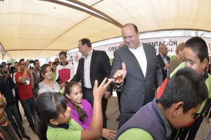 El exgobernador César Duarte en un evento.