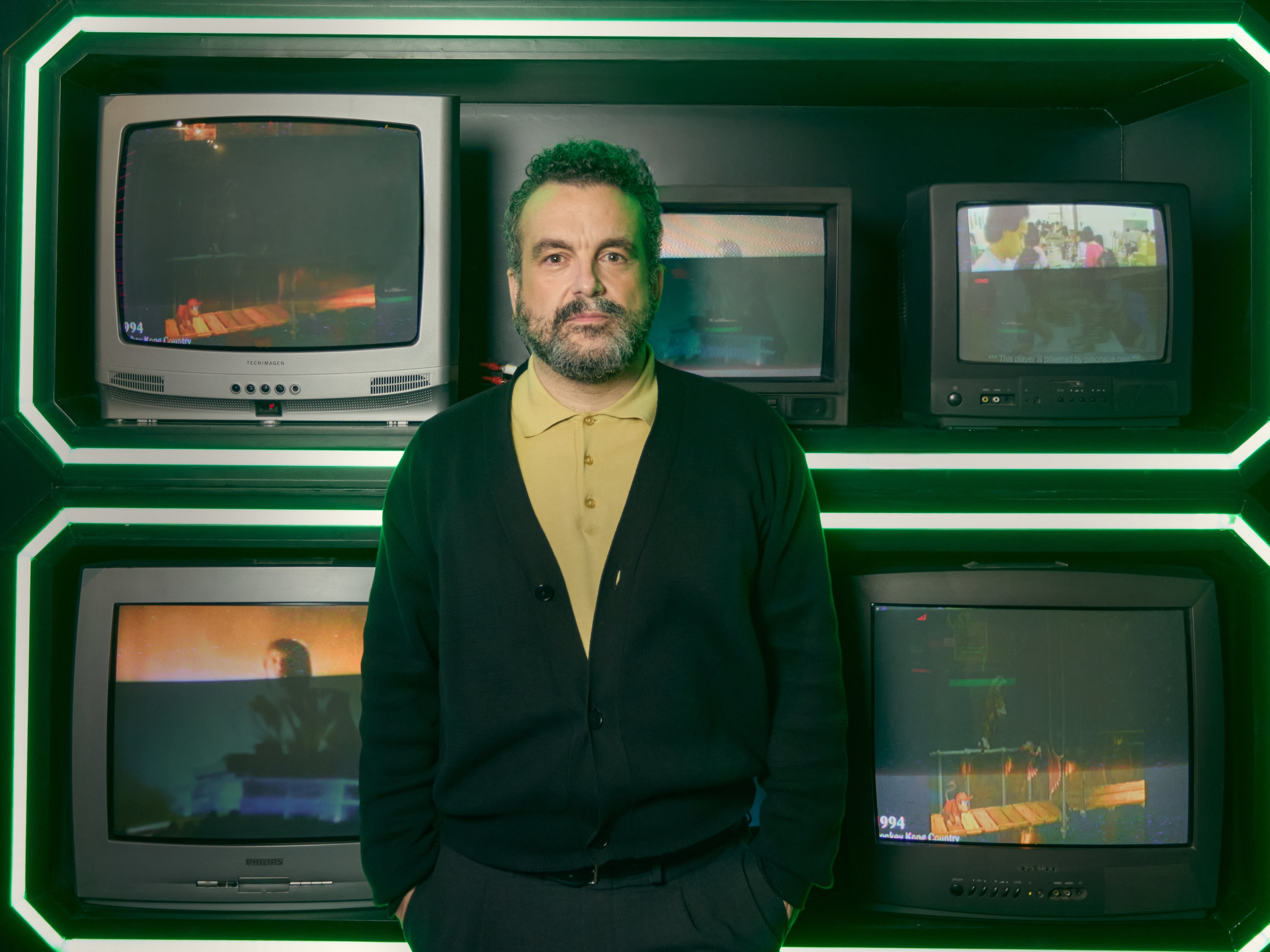 Nacho Vigalondo, director de 'Tribute', en una imagen promocional del documental.