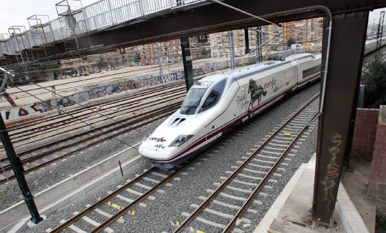 Estación Joaquín Sorolla de Valencia en diciembre de 2010, en la inauguración del AVE a Valencia.