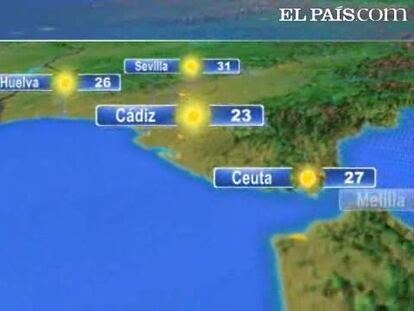 El tiempo para el día 27 de junio