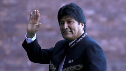 El presidente de Bolivia, Evo Morales.