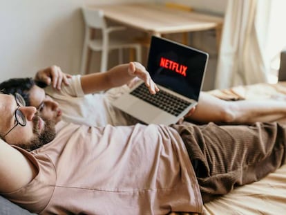 Netflix en un portátil