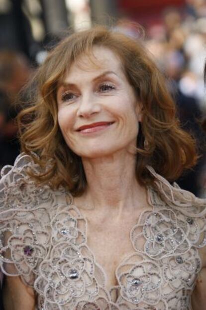 La actriz francesa Isabelle Huppert, en una imagen de 2009 en el festival de Cannes. 