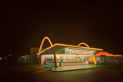 El McDonald's de Downey, California, el más antiguo del mundo aún operativo y que abrió sus puertas en 1953.