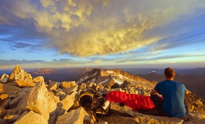 Panor&aacute;mica desde el pico del Aneto, en el Pirineo de Huesca. 