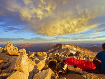 Panor&aacute;mica desde el pico del Aneto, en el Pirineo de Huesca. 