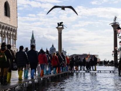 El primer ministro italiano declara el estado de emergencia cuando aún se prevén mareas altas