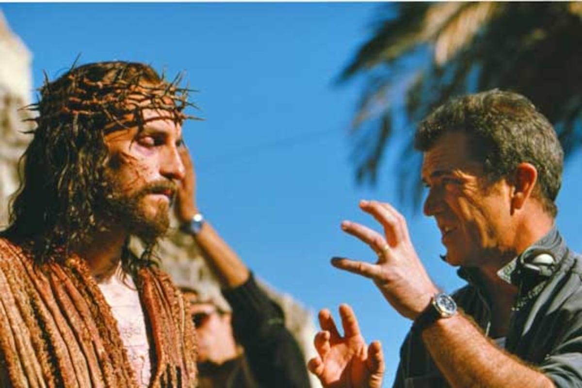 El actor norteamericano, Mel Gibson, durante el rodaje de 'La Pasión de Cristo' | Cultura | EL PAÍS