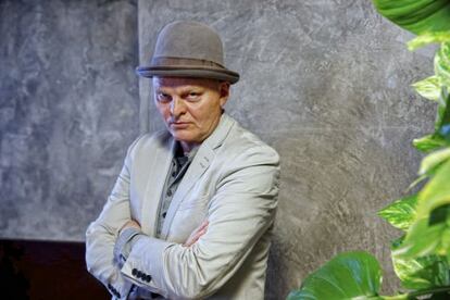 El escritor islandés Hallgrímur Helgason, en Madrid