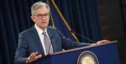 Jerome Powell, presidente de la Reserva Federal.