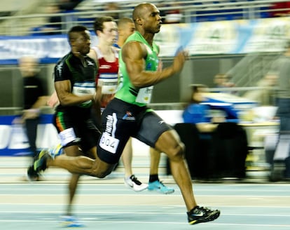 Yunier Pérez, en una competición en Amberes en 2014.
