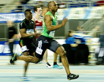 Yunier P&eacute;rez, en una competici&oacute;n en Amberes en 2014.