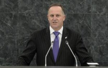 En la imagen, el primer ministro de Nueva Zelanda John Key. EFE/Archivo