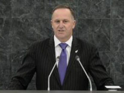 En la imagen, el primer ministro de Nueva Zelanda John Key. EFE/Archivo