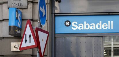 Oficina de Banco de Sabadell en Barcelona