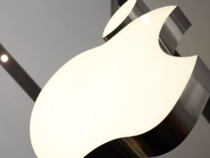 Logo de la tecnol&oacute;gica estadounidense Apple.