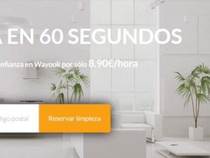 Wayook, la web que te permite limpiar tu casa desde el ordenador