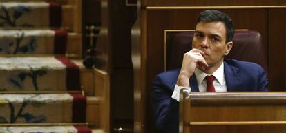 El líder del PSOE, Pedro Sanchez.