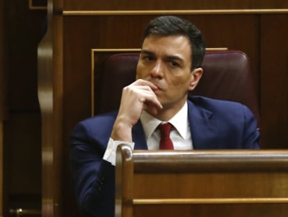 El líder del PSOE, Pedro Sanchez.