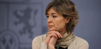La ministra de Agricultura, Alimentación y Medio Ambiente, Isabel Garcia Tejerina.