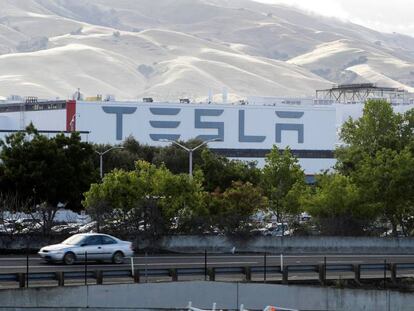 Planta de Tesla en Fremont, California. 