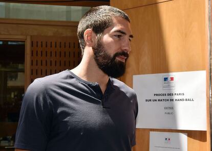 Karabatic abandona los juzgados de Montepellier 