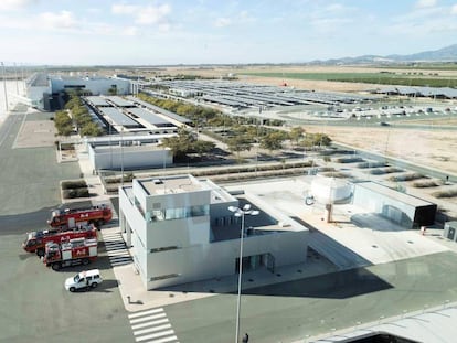 Imagen de archivo del aeropuerto de Murcia.