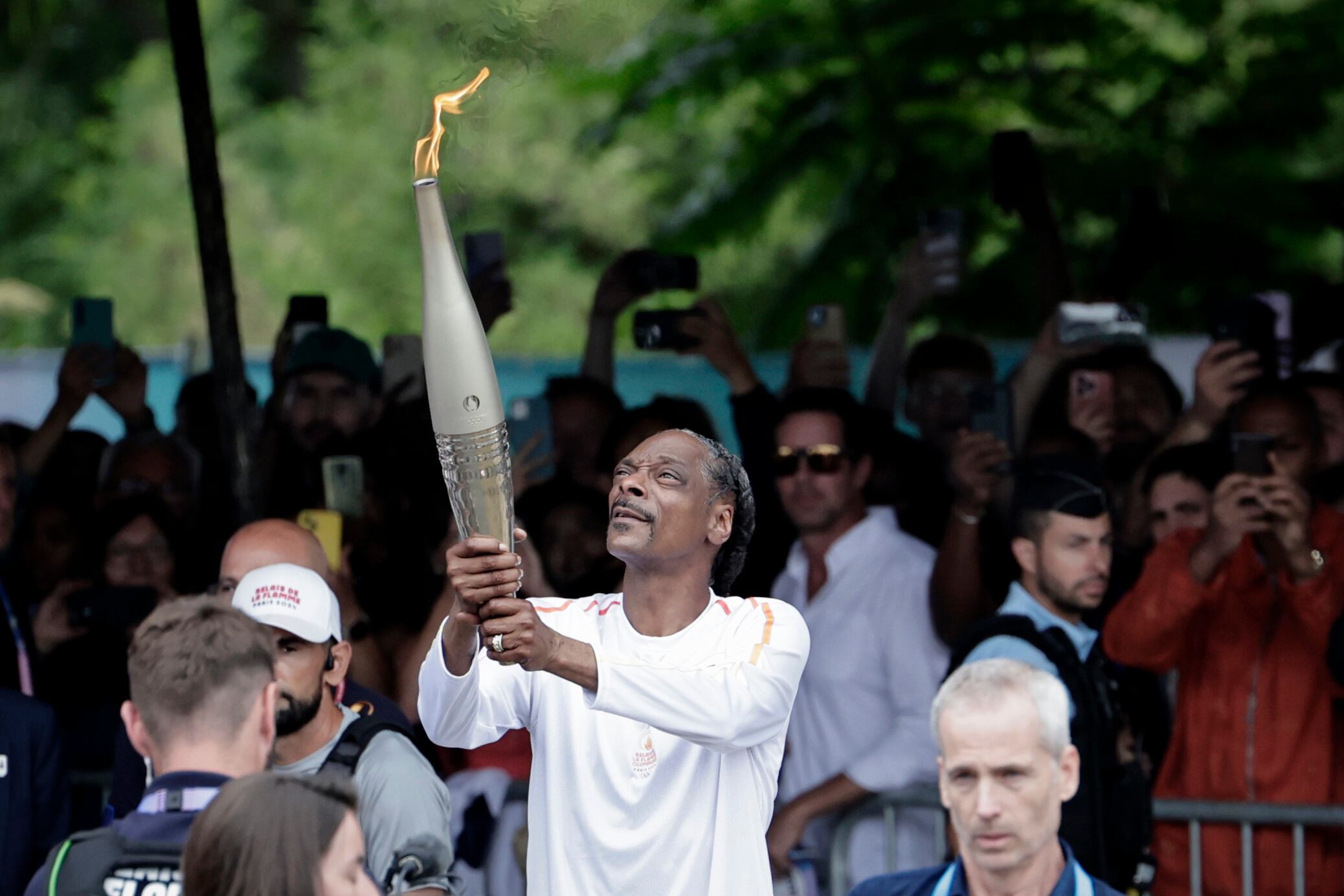 Snoop Dogg, medalla de oro en la grada de París 