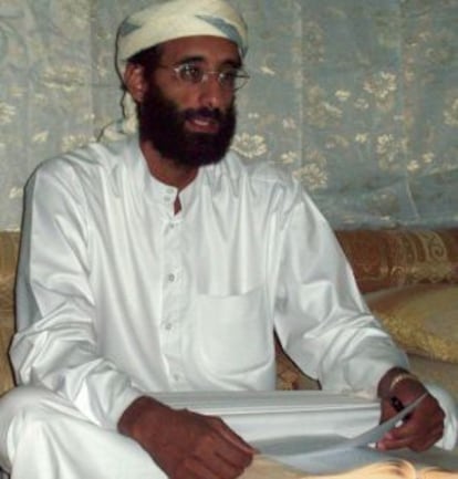 Foto sin datar de Anuar al Aulaki, jefe de Al Qaeda en Yemén alcanzado por drones de EE UU en septiembre de 2011.