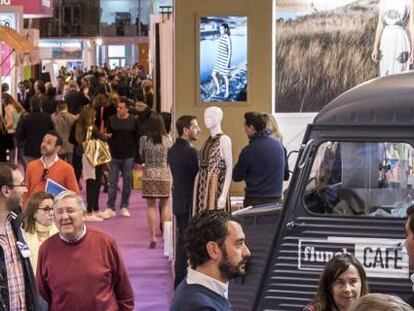 Un &#039;food truck&#039; en la pasada edici&oacute;n de Expofranquicia.