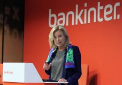 La consejera delegada de Bankinter, Maria Dolores Dancausa.