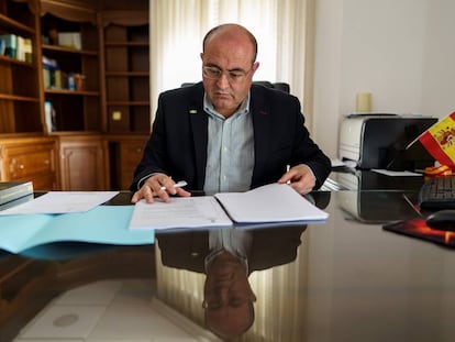 El cabeza de lista de Vox en el Ayuntamiento de El Ejido, Juan José Bonilla.