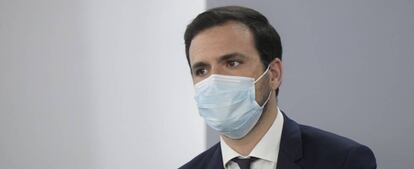 El ministro de Consumo, Alberto Garzón.