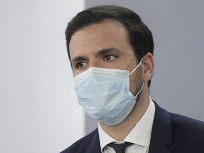 El ministro de Consumo, Alberto Garzón.