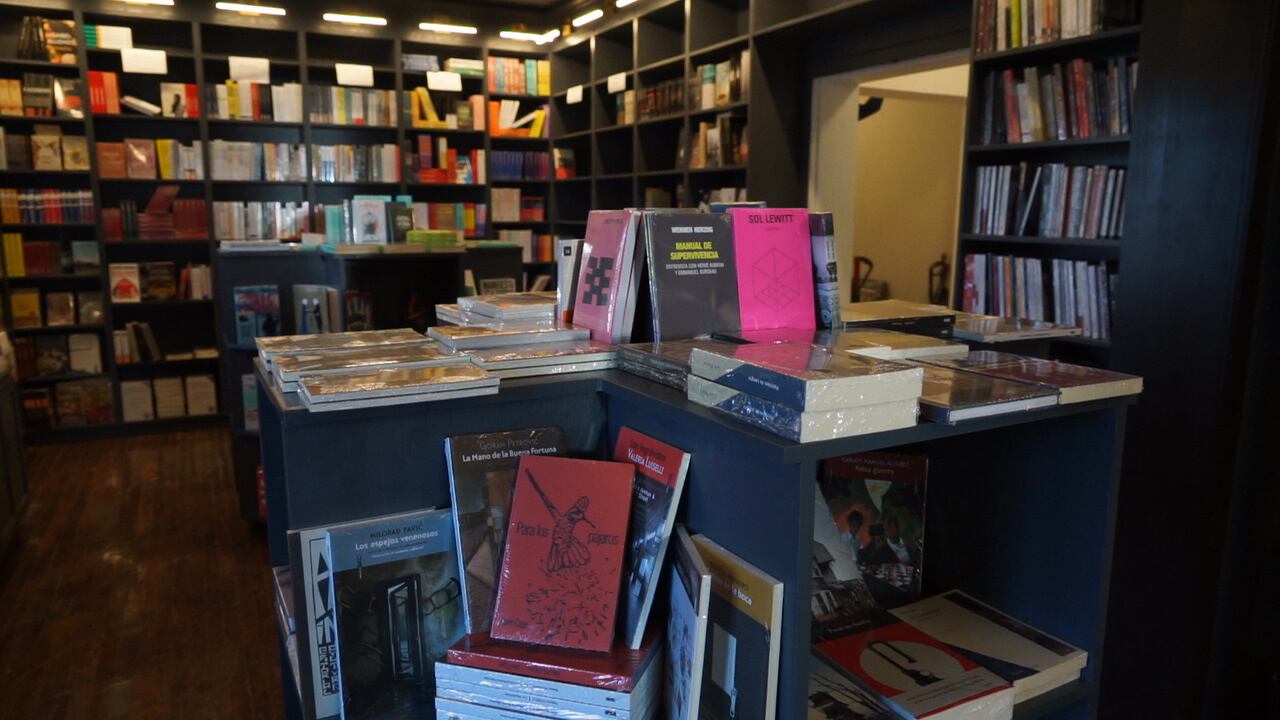 El interior de la librería Sándor Márai.