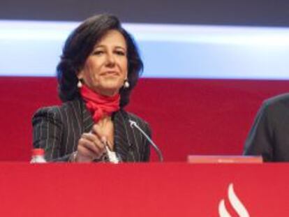 Ana Bot&iacute;n, presidenta de Banco Santander.