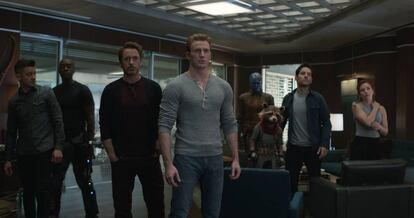 'Vengadores: Endgame' tenía todas las papeletas para ser un fiasco y se ha convertido en la mejor película de la factoría. En la imagen, el reparto al completo.