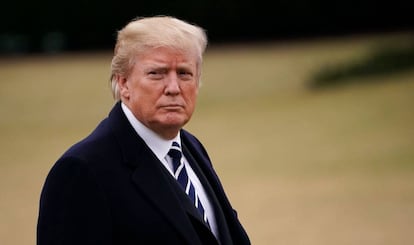 Donald Trump, na Casa Branca.