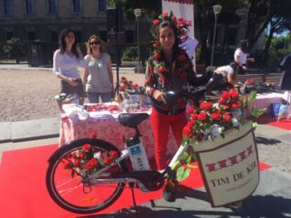 Una de las participantes en la pasarela TrendCycle.