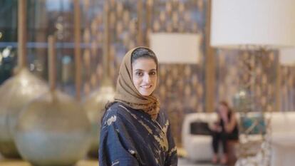 La nueva secretaria general de ONU Turismo, Shaikha Nasser Al Nowais, candidata por Emiratos Árabes Unidos, en una imagen cedida por su candidatura.