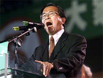 El presidente de Taiwan, Chen Suibian.